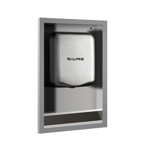 Alpine Industries Hemlock Hand Dryer ADA Compliant Recess Kit ALP400-RECESS - main